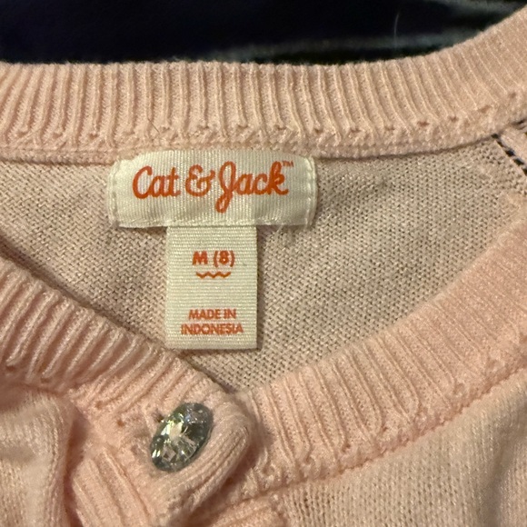 Pink Button-Up Cardigan - Picture 3 of 5